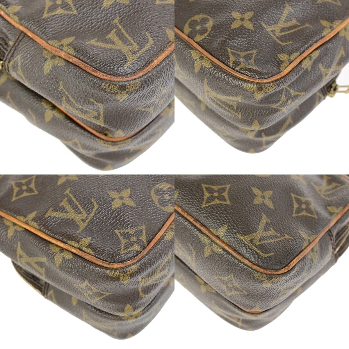 LOUIS VUITTON Mini Amazon Shoulder Bag Monogram Leather Brown M45238 63FB209