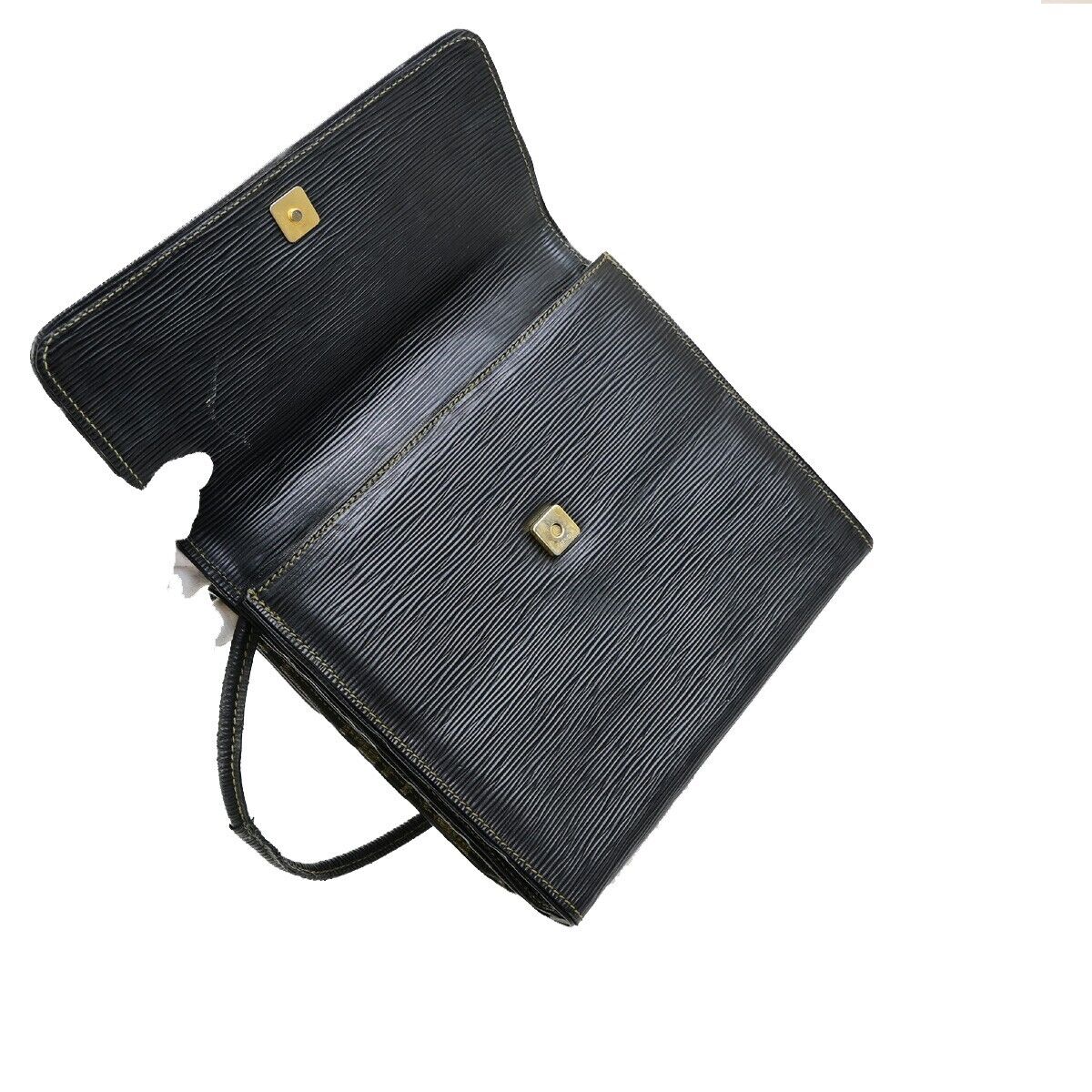FENDI Logo Zucca Pattern Shoulder Bag Canvas Leather Brown Black GHW 76ED916