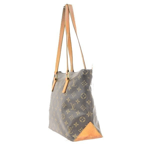 LOUIS VUITTON Cabas Piano Shoulder Bag Monogram Leather Brown M51148 82PA128