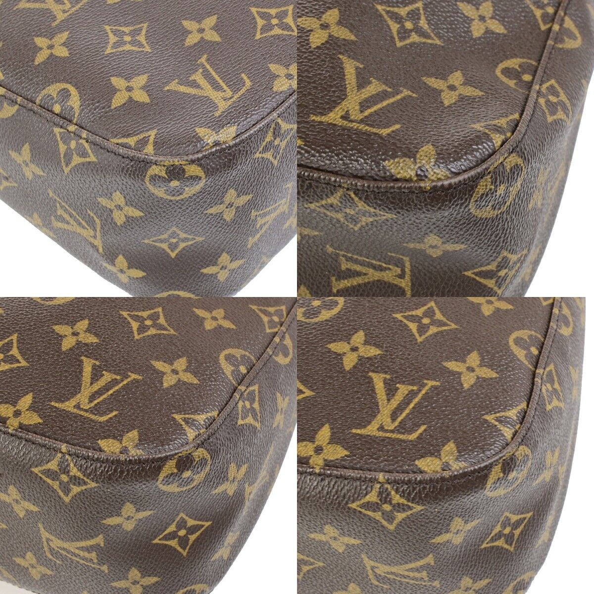LOUIS VUITTON Looping MM Shoulder Bag Monogram Leather BN France M51146 23KA437