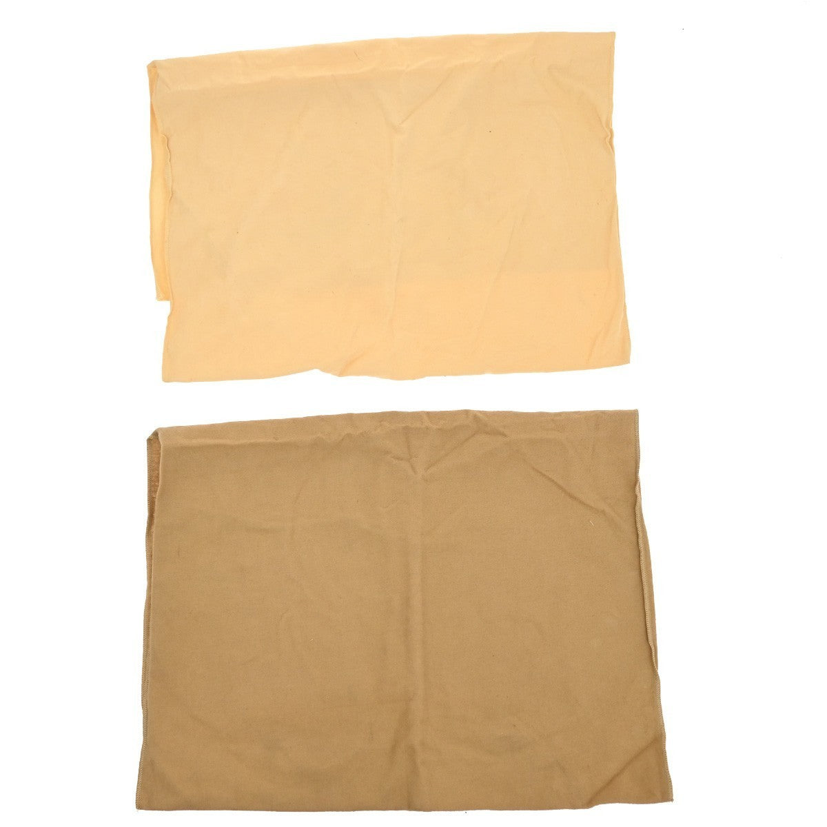 LOUIS VUITTON Logo 10 Set Dust Bag Drawstring Canvas Cotton Beige 09KP029