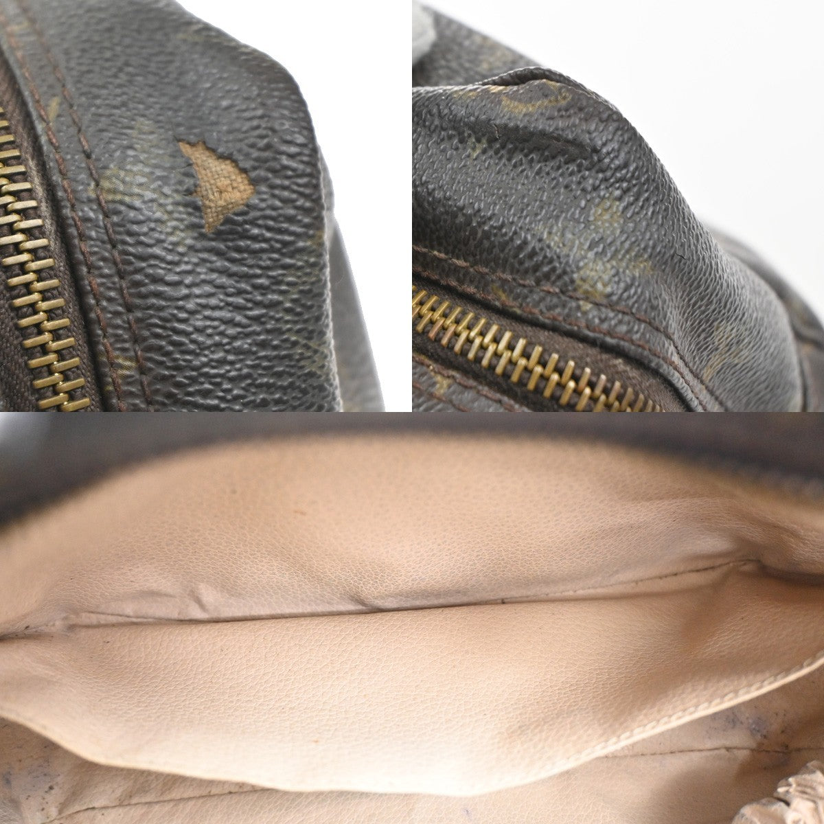 LOUIS VUITTON Trousse Toilette 28 Clutch Hand Bag Monogram Brown M47522 05KC254