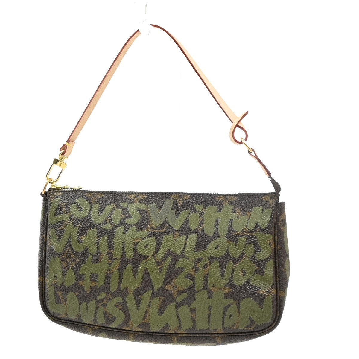 LOUIS VUITTON Pochette Accessoires Hand Bag Monogram Graffiti BN M92191 667RQ037