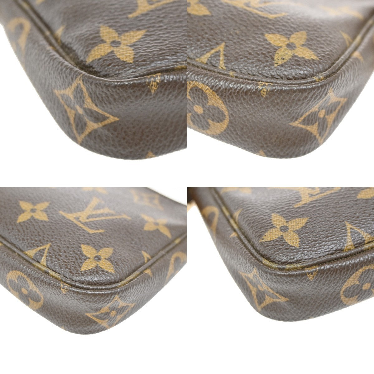 LOUIS VUITTON T&B Mini Pochette Accessoires Hand Bag Monogram BN M60153 88EF895