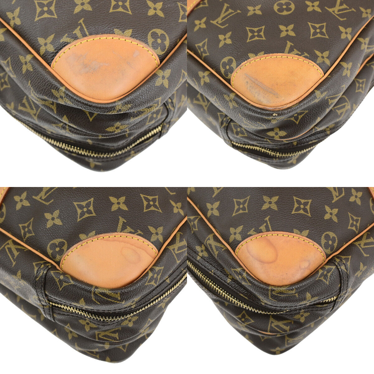 LOUIS VUITTON Sac 48 Heures Travel Hand Bag Monogram Leather BN M41383 32YG588