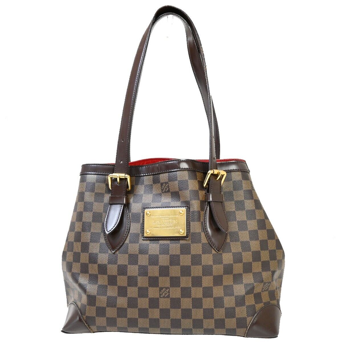 LOUIS VUITLOUIS VUITTON Hampstead MM Shoulder Bag Damier Leather N51204 16EA903