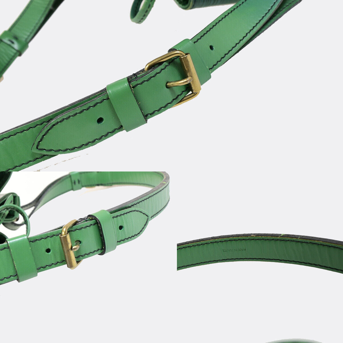 LOUIS VUITTON LV Noe GM Drawstring Shoulder Bag Epi Leather Green M44004 65YF850