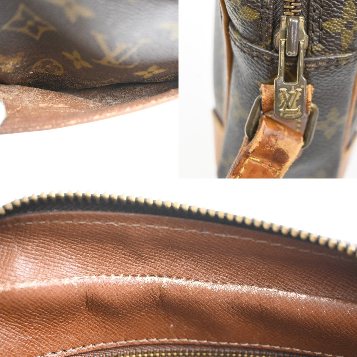 LOUIS VUITTON Trocadero 24 Shoulder Bag Monogram Leather Brown M51276 64CA941