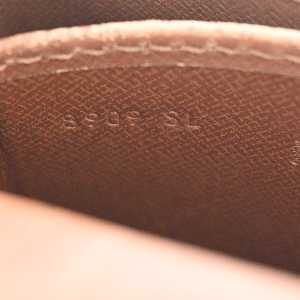 LOUIS VUITTON Cartouchiere GM Shoulder Bag Monogram Leather Brown M51252 64KC976