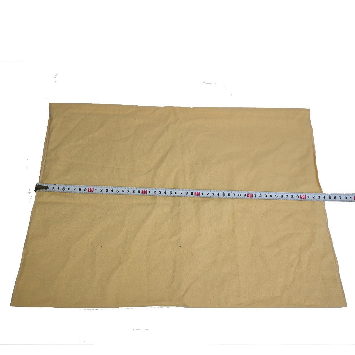 LOUIS VUITTON Logo 10 Set Dust Bag Drawstring Canvas Cotton Beige Brown 09FB542