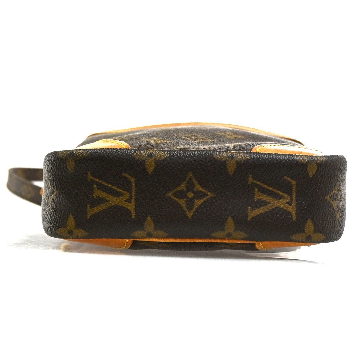 LOUIS VUITTON Danube Shoulder Bag Monogram Leather Brown France M45266 62CA839