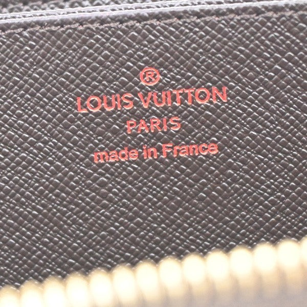 LOUIS VUITTON Zippy Wallet Vivienne Zip Around Damier Ebene Brown N60257 80YH708