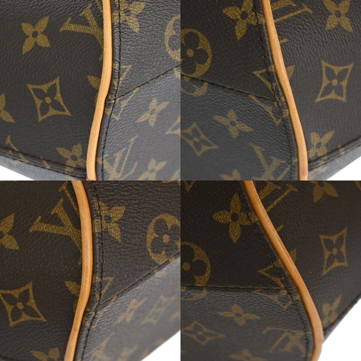 LOUIS VUITTON Ellipse Shopping Shoulder Bag Monogram Leather BN M51128 41YD708