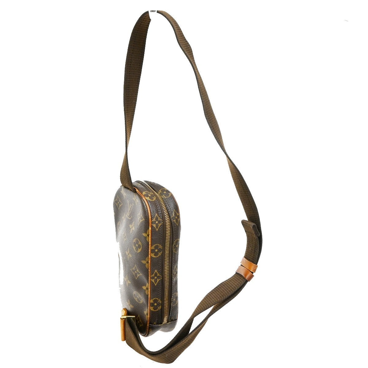 LOUIS VUITTON Pochette Gange Shoulder Bag Monogram Brown Spain M51870 13TA338