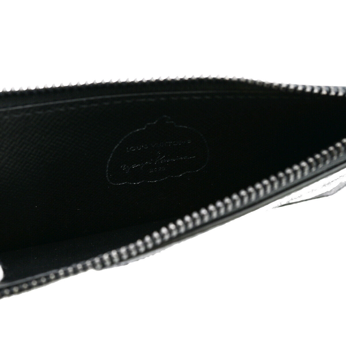 LOUIS VUITTON LV x YK Coin Card Holder Monogram Eclipse Dot Black 21RJ819