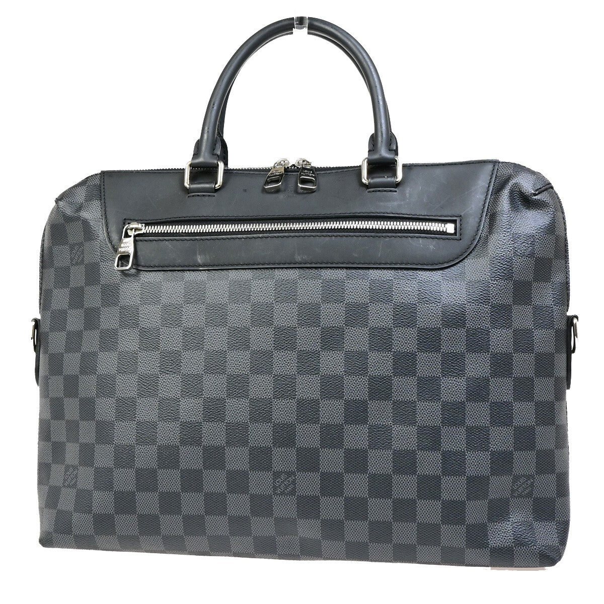 LOUIS VUITTON Porte Documents Jules NM Hand Bag Damier Graphite N48260 15KB351