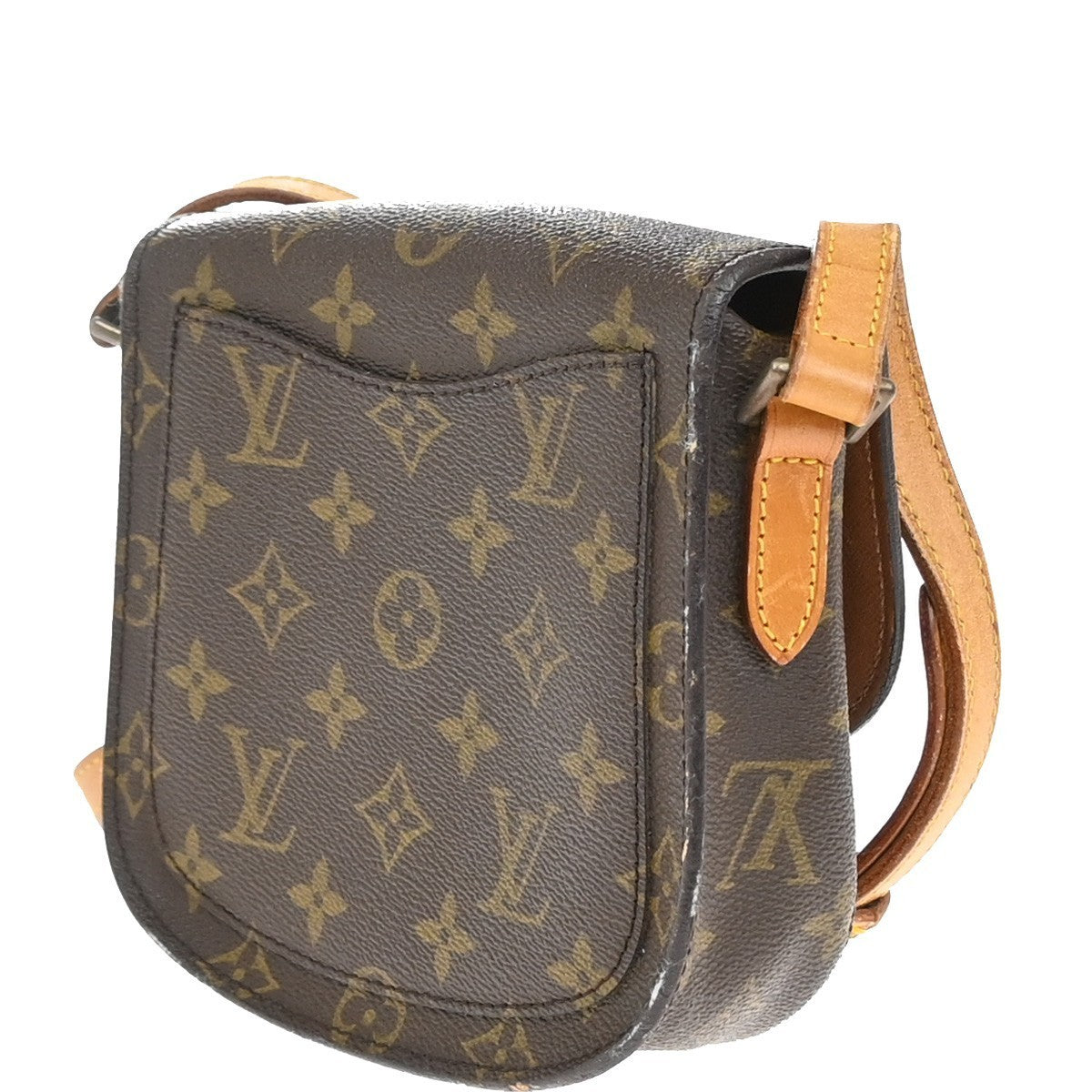 LOUIS VUITTON Mini Saint Cloud Shoulder Bag Monogram Leather BN M51244 35KP298
