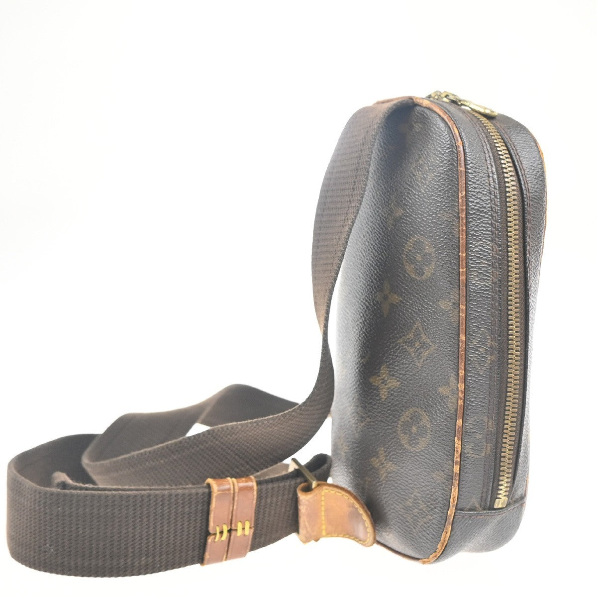 LOUIS VUITTON Pochette Gange Shoulder Bag Monogram Brown Spain M51870 36MA424