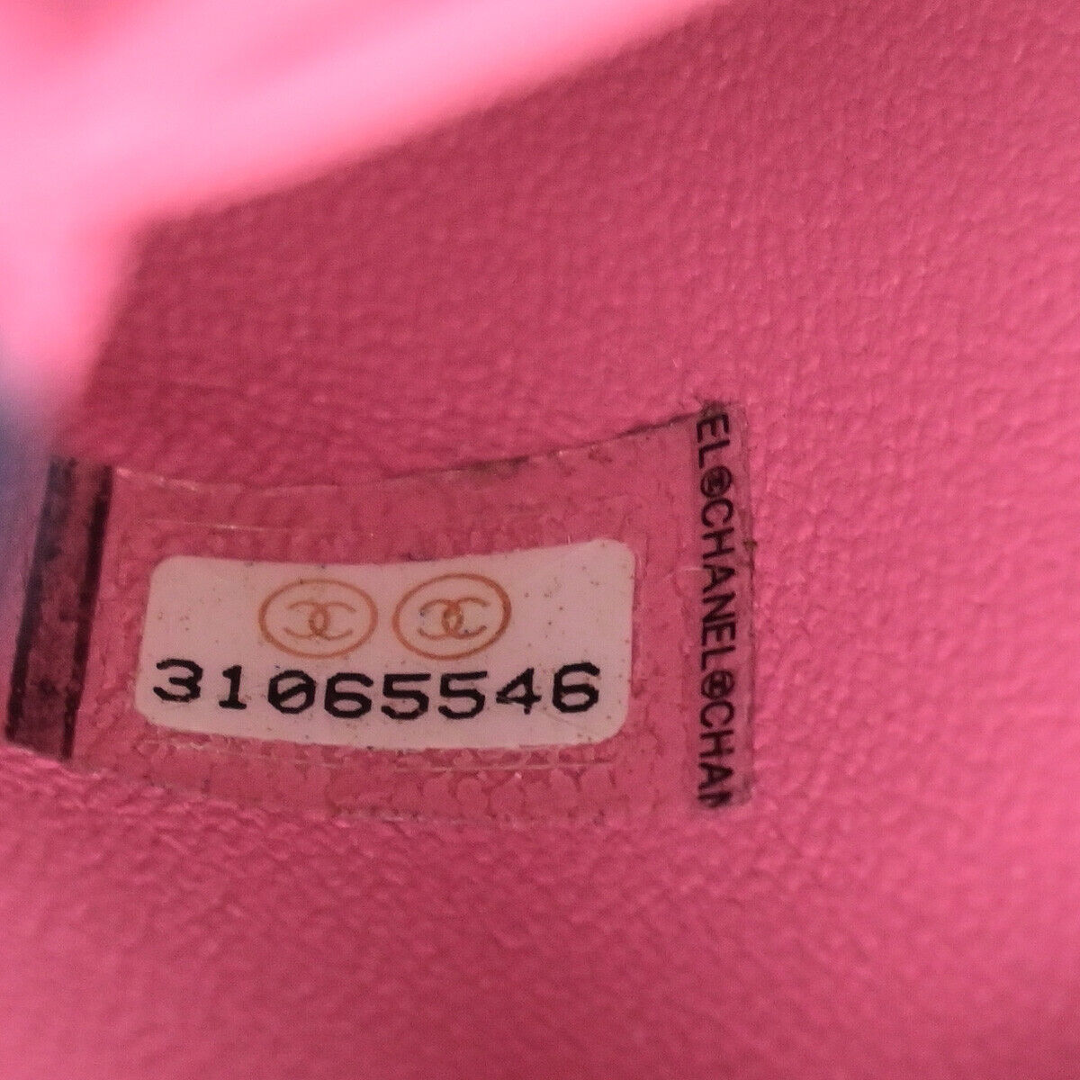 CHANEL CC XXS Matelasse Top Handle 2Way Chain Shoulder Bag Leather BE 793RK696