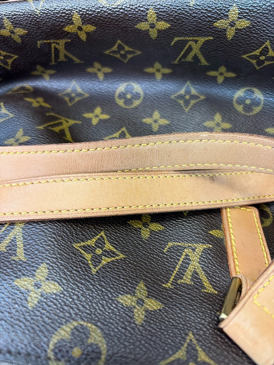 LOUIS VUITTON Cabas Piano Shoulder Bag Monogram Leather Brown M51148 16YJ022