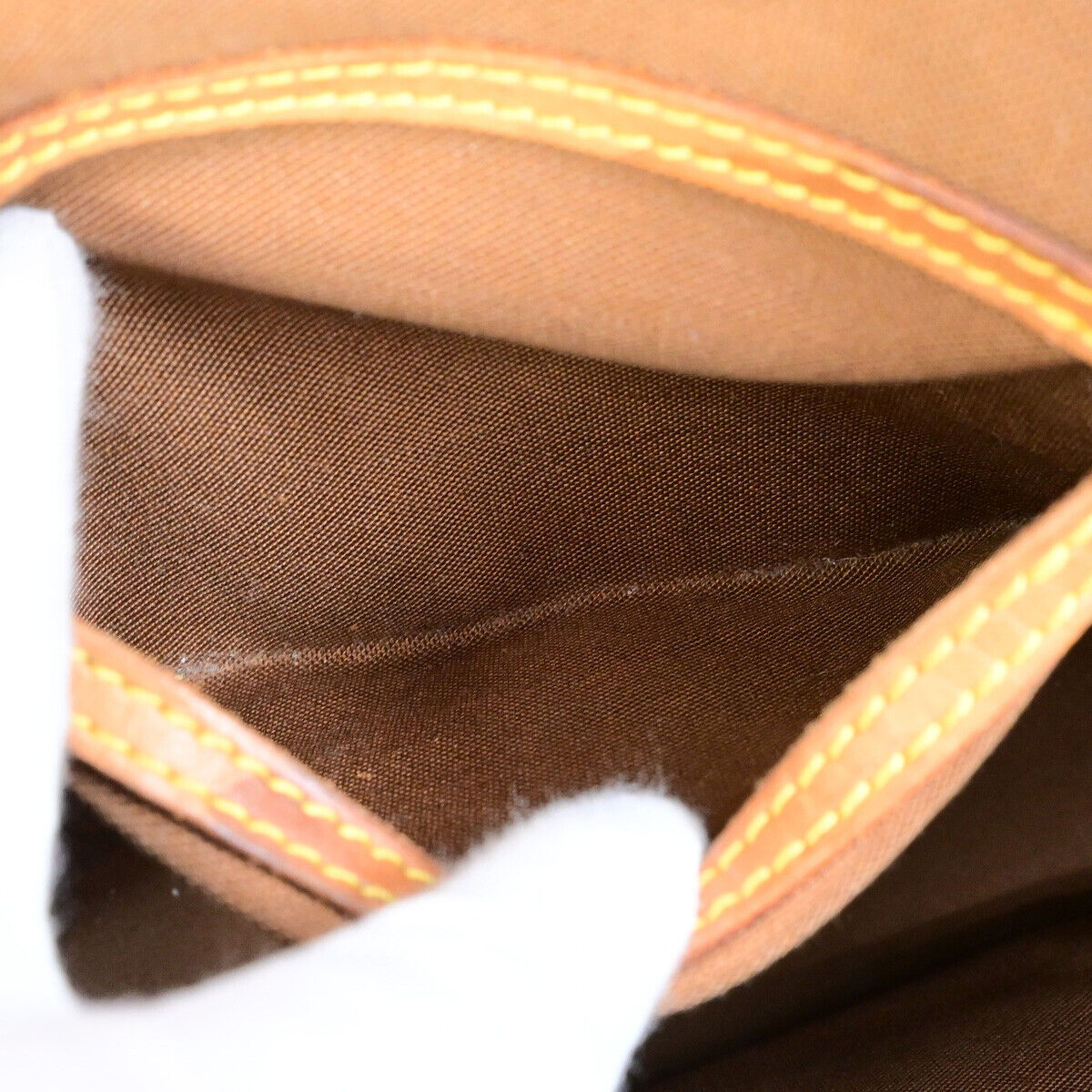 LOUIS VUITTON Montsouris MM Backpack Bag Monogram Leather Brown M51136 71SJ457