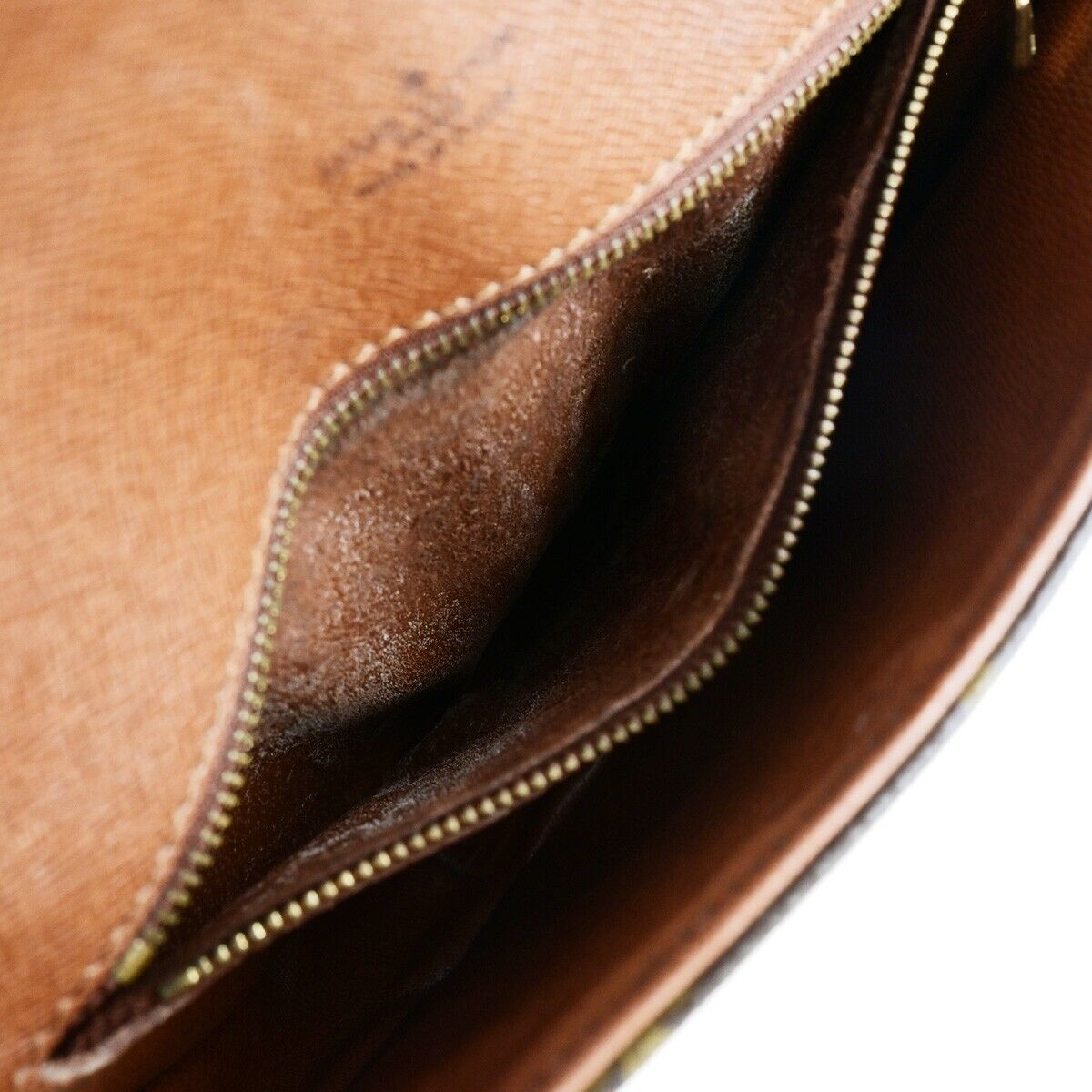 LOUIS VUITTONI Chantilly MM Shoulder Bag Monogram Leather Brown M51233 64EB704