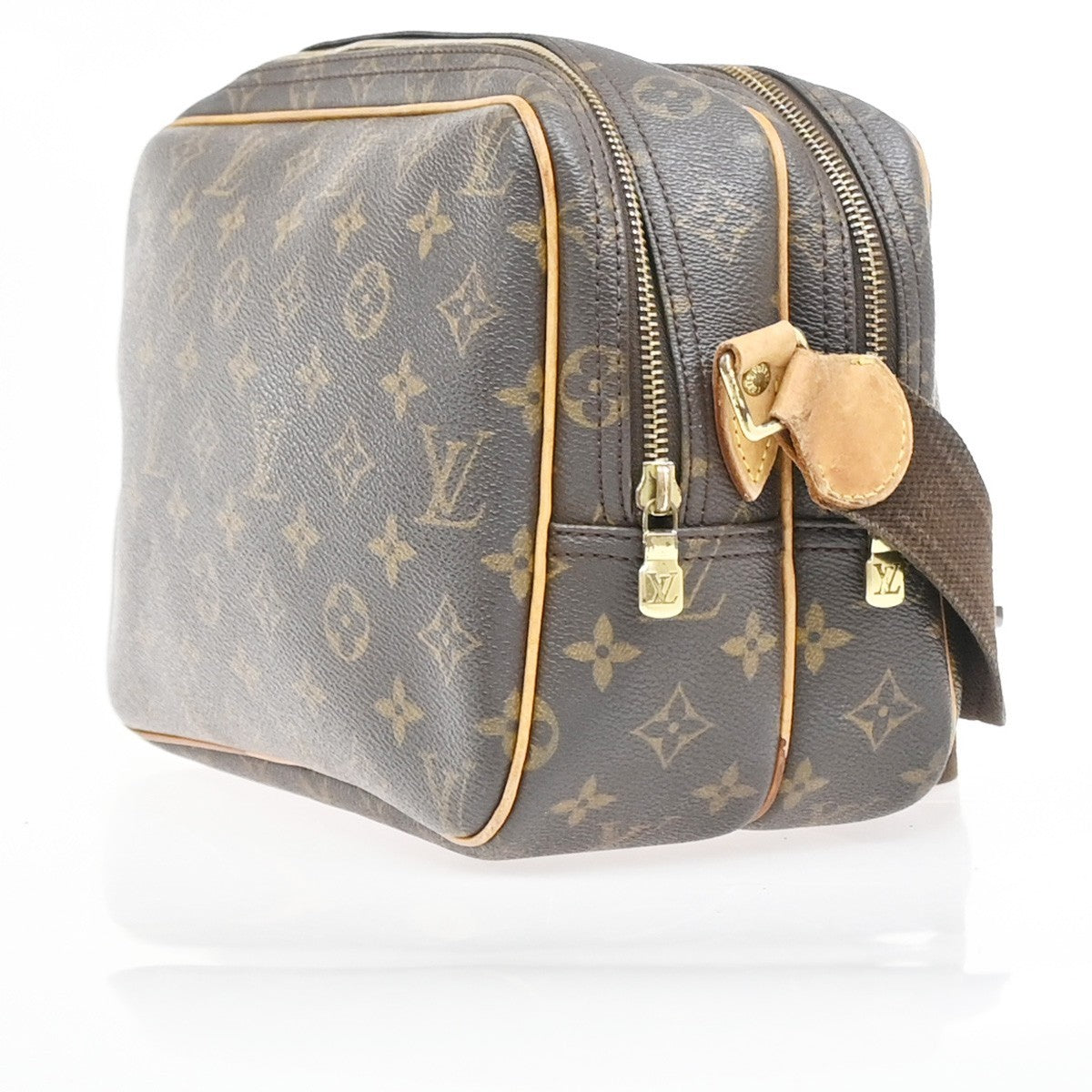 LOUIS VUITTON Reporter PM Crossbody Shoulder Bag Monogram Leather M45252 83PA027