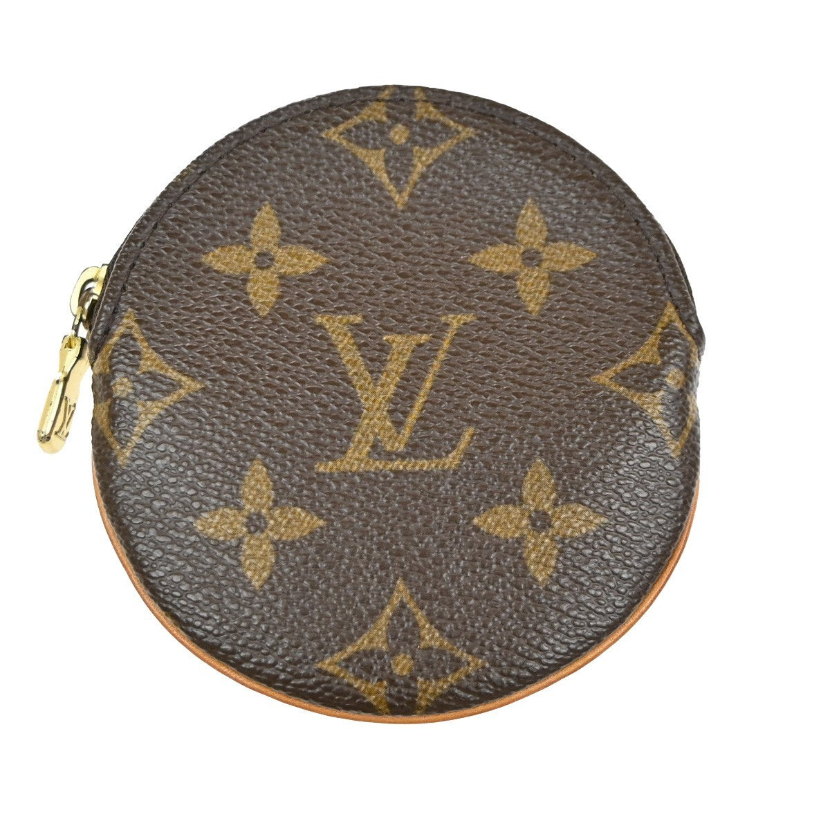 LOUIS VUITTON Porte Monnaie Rond Coin Case Monogram Leather BN M61926 69MA636