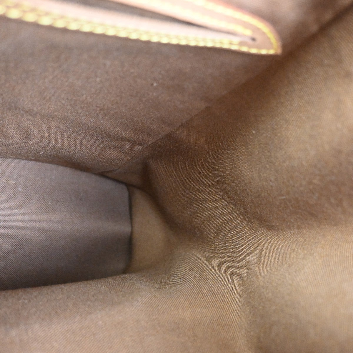 LOUIS VUITTON Montsouris MM Backpack Bag Monogram Leather Brown M51136 77AA208