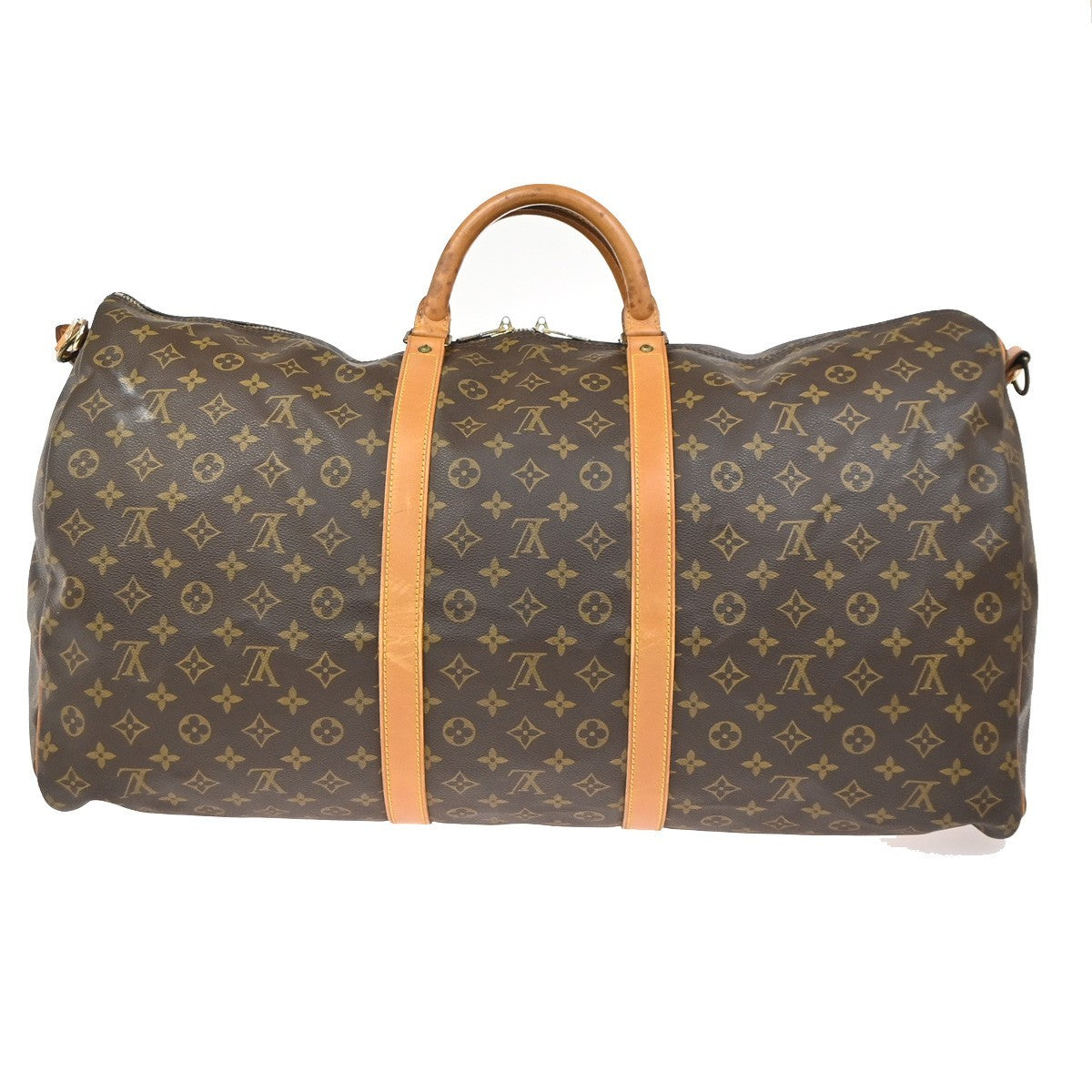 LOUIS VUITTON Keepall Bandouliere 60 2Way Hand Bag Monogram Brown M41412 99YH960