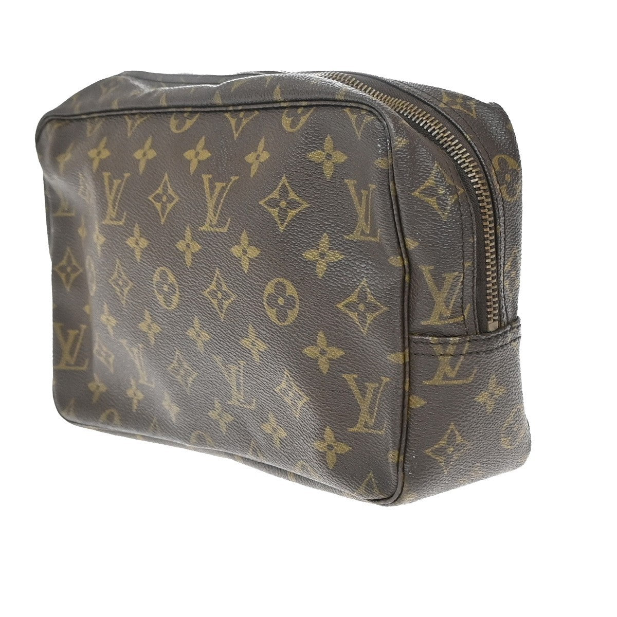LOUIS VUITTON Trousse Toilette 28 Clutch Hand Bag Monogram Brown M47522 62EG045
