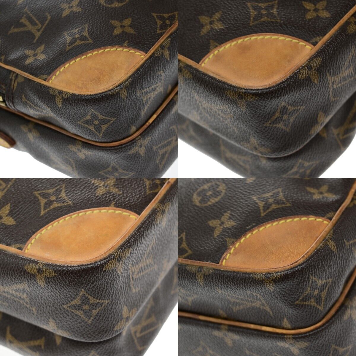 LOUIS VUITTON Amazon Crossbody Shoulder Bag Monogram Leather BN M45236 68ED748
