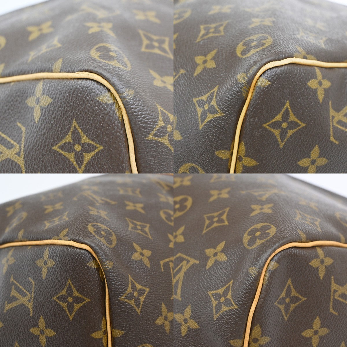 LOUIS VUITTON Keepall Bandouliere 50 2Way Hand Bag Monogram Brown M41416 97EF847