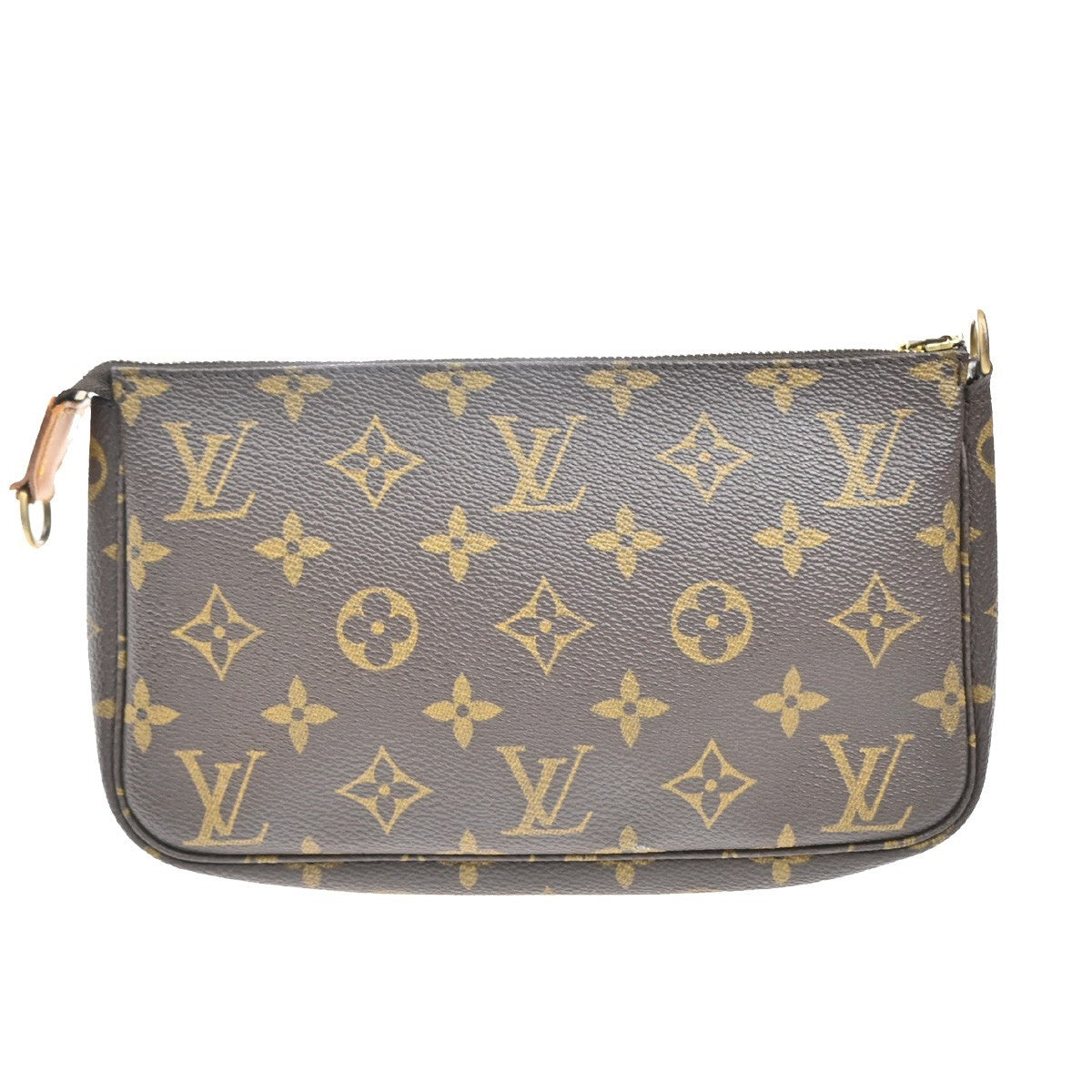 LOUIS VUITTON Pochette Accessoires Hand Bag Monogram Leather BN M51980 88TA056