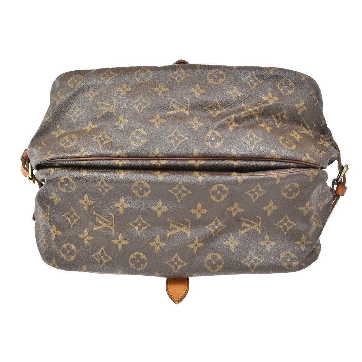 LOUIS VUITTON Saumur 35 Shoulder Bag Monogram Leather BN France M42254 84CA895