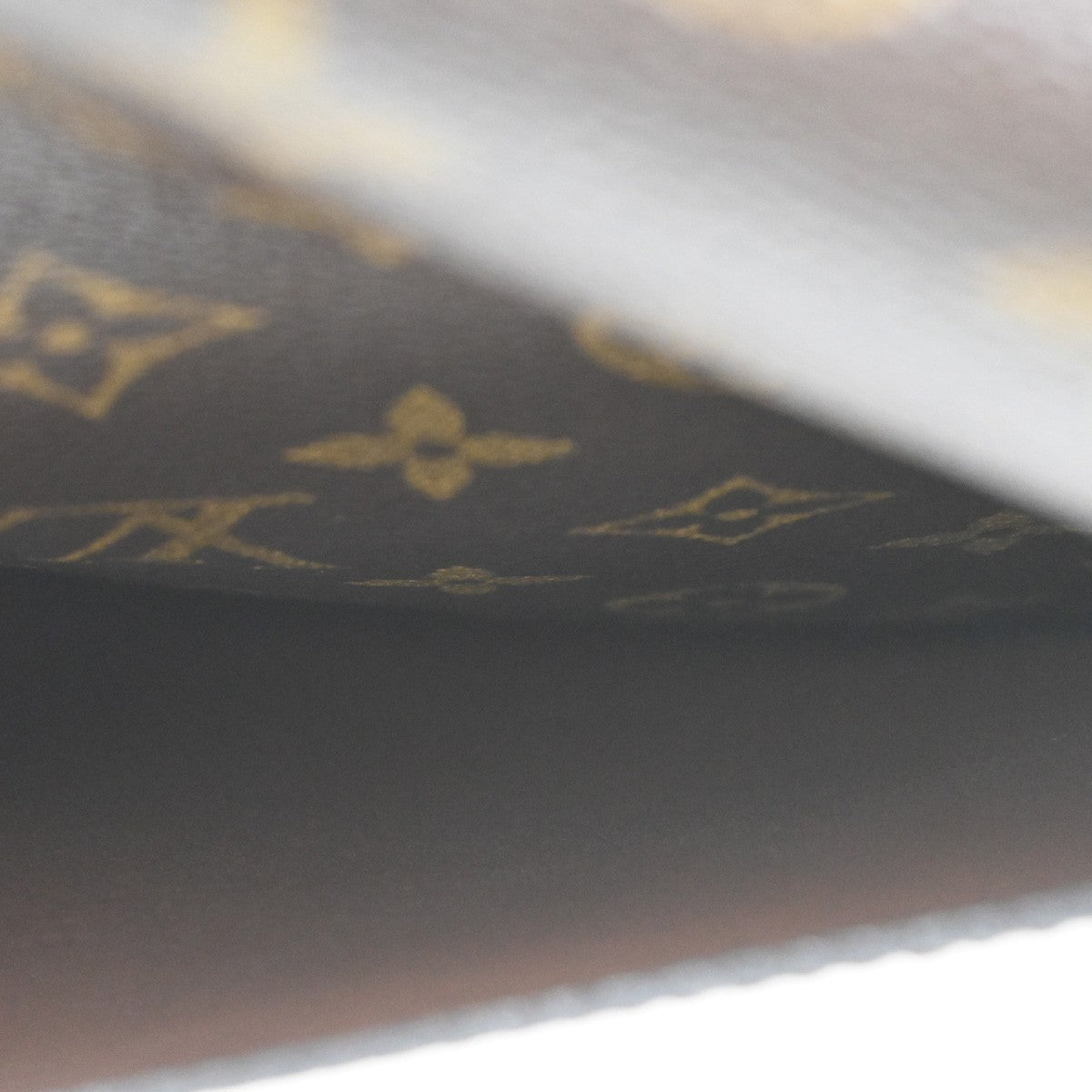 LOUIS VUITTON Saint Cloud GM Shoulder Bag Monogram Leather Brown M51242 85CA747