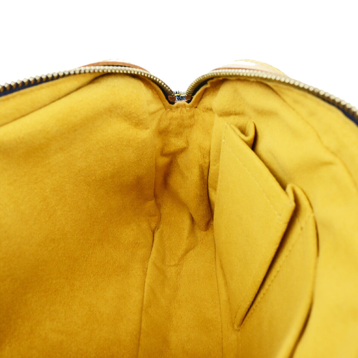 LOUIS VUITTON Waist Bum Bag Monogram Denim Leather Blue GHW M95347 388RK734