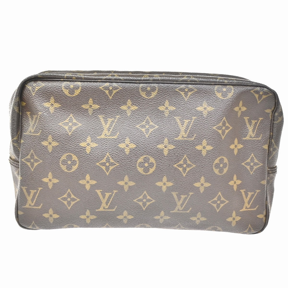 LOUIS VUITTON Trousse Toilette 28 Clutch Hand Bag Monogram Brown M47522 68KC408