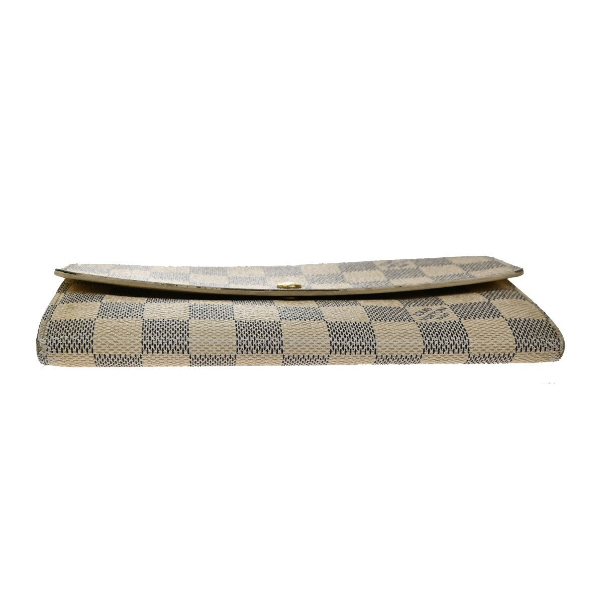 LOUIS VUITTON Portefeuille Sarah Long Wallet Damier Azur White N61735 05KB398