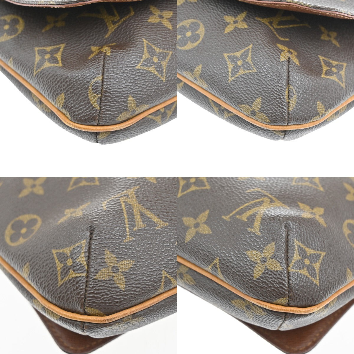 LOUIS VUITTON Musette Tango Short Shoulder Bag Monogram Leather M51257 13FB555