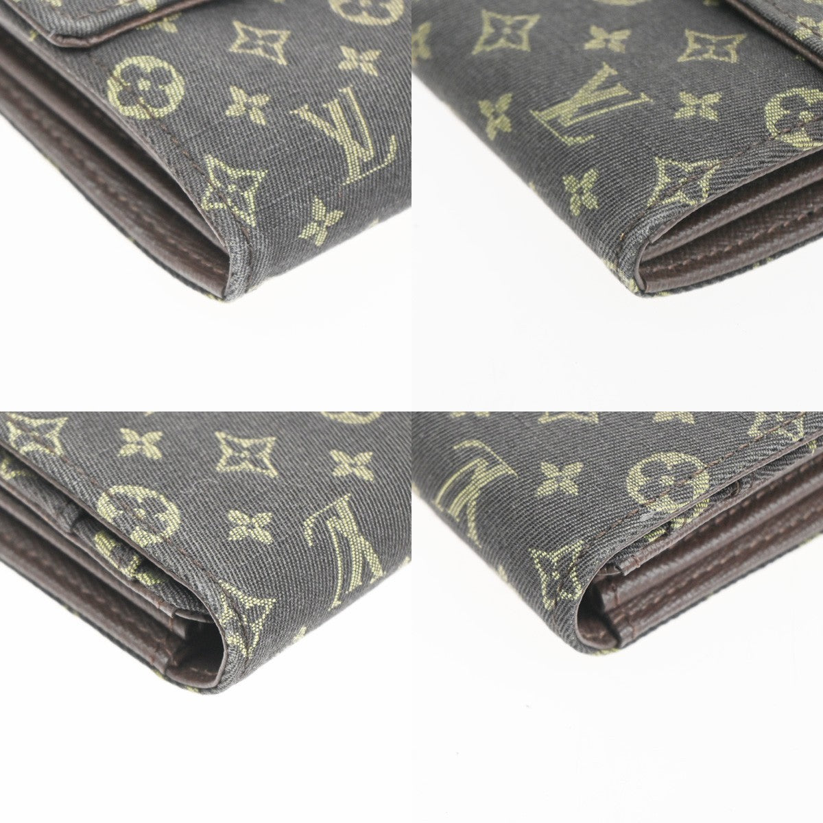 LOUIS VUITTON Portefeuille Sarah Wallet Monogram Mini Lin Leather M95234 30KD004