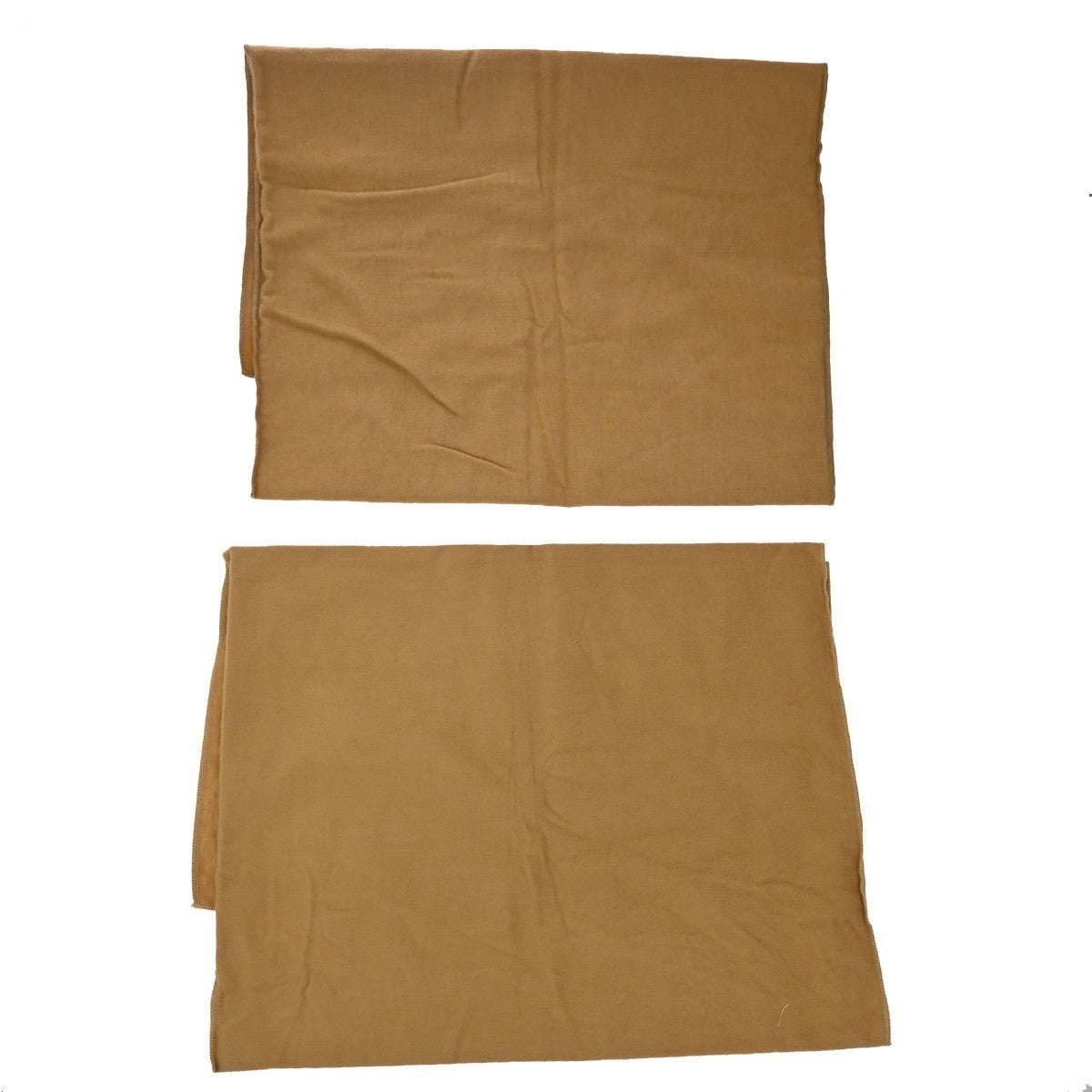 LOUIS VUITTON Logo 10 Set Dust Bag Drawstring Canvas Cotton Beige Brown 01KP237