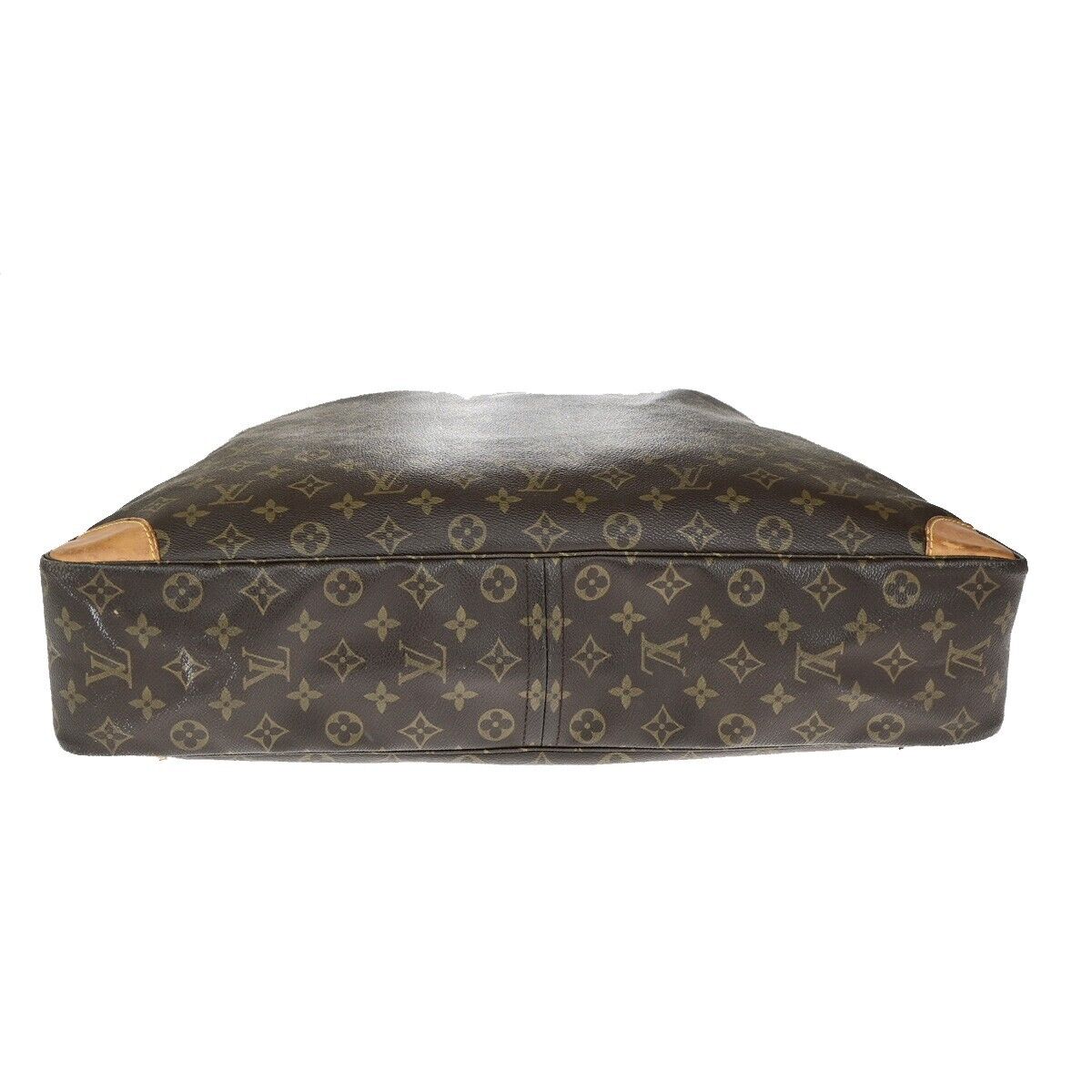 LOUIS VUITTON Boulogne 50 Shoulder Bag Monogram Leather Brown M51114 30EC894
