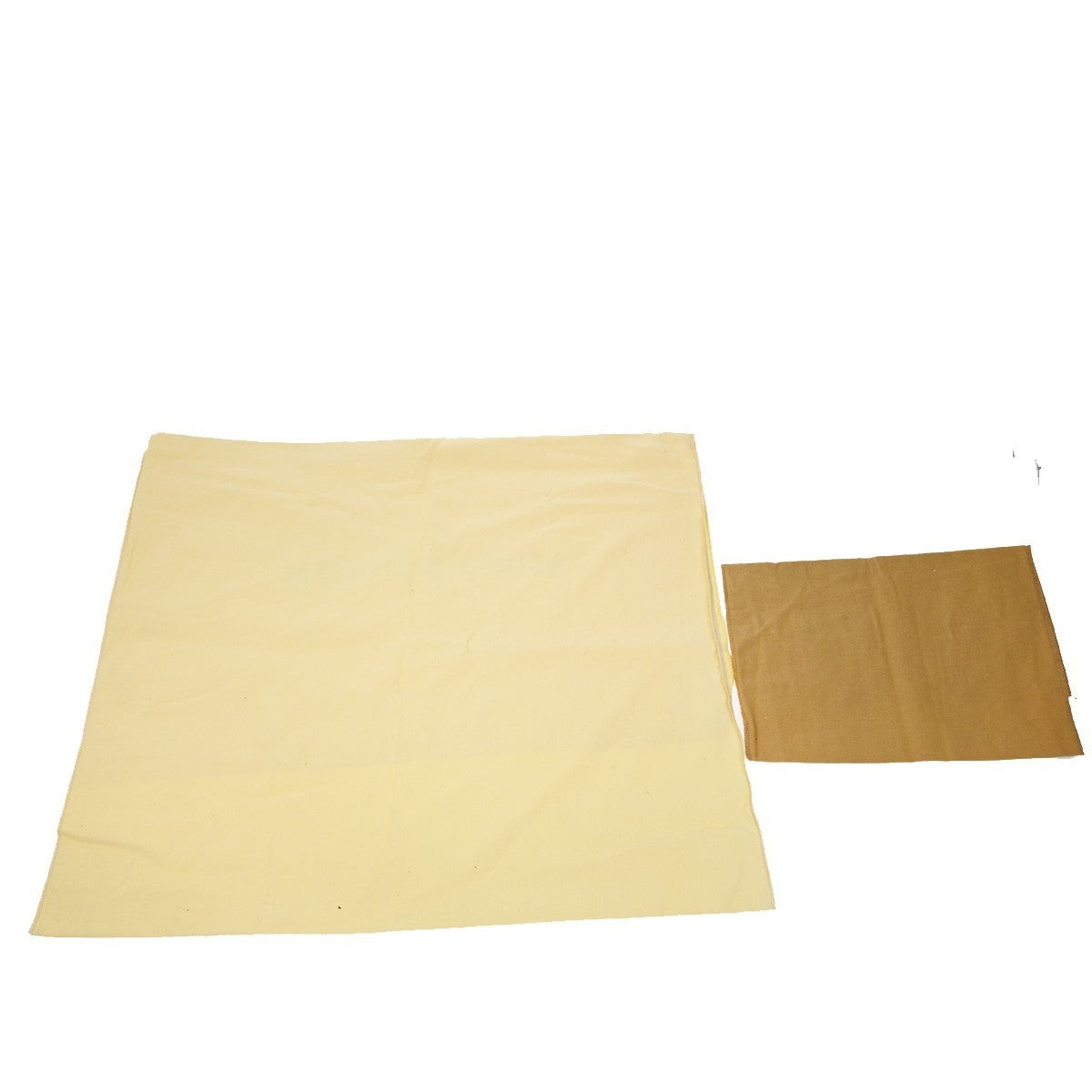 LOUIS VUITTON Logo 10 Set Dust Bag Drawstring Canvas Cotton Beige Brown 09KP114