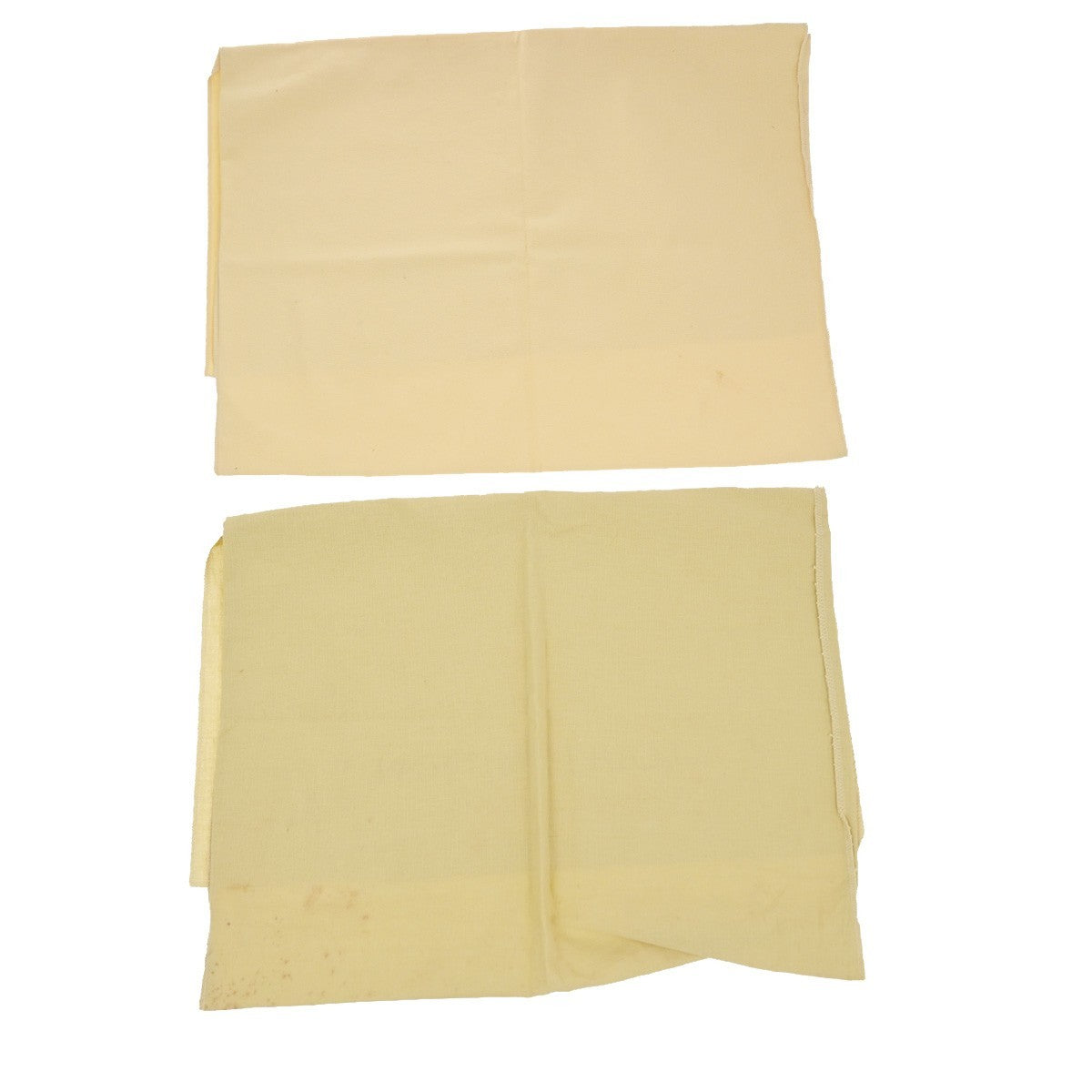 LOUIS VUITTON Logo 10 Set Dust Bag Drawstring Canvas Cotton Beige Brown 09KC789