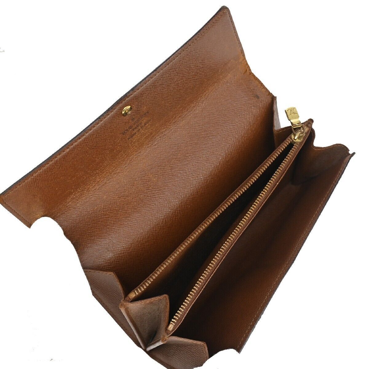 LOUIS VUITTON Porte Monnaie Credit Bifold Wallet Monogram Leather M61725 01YB847
