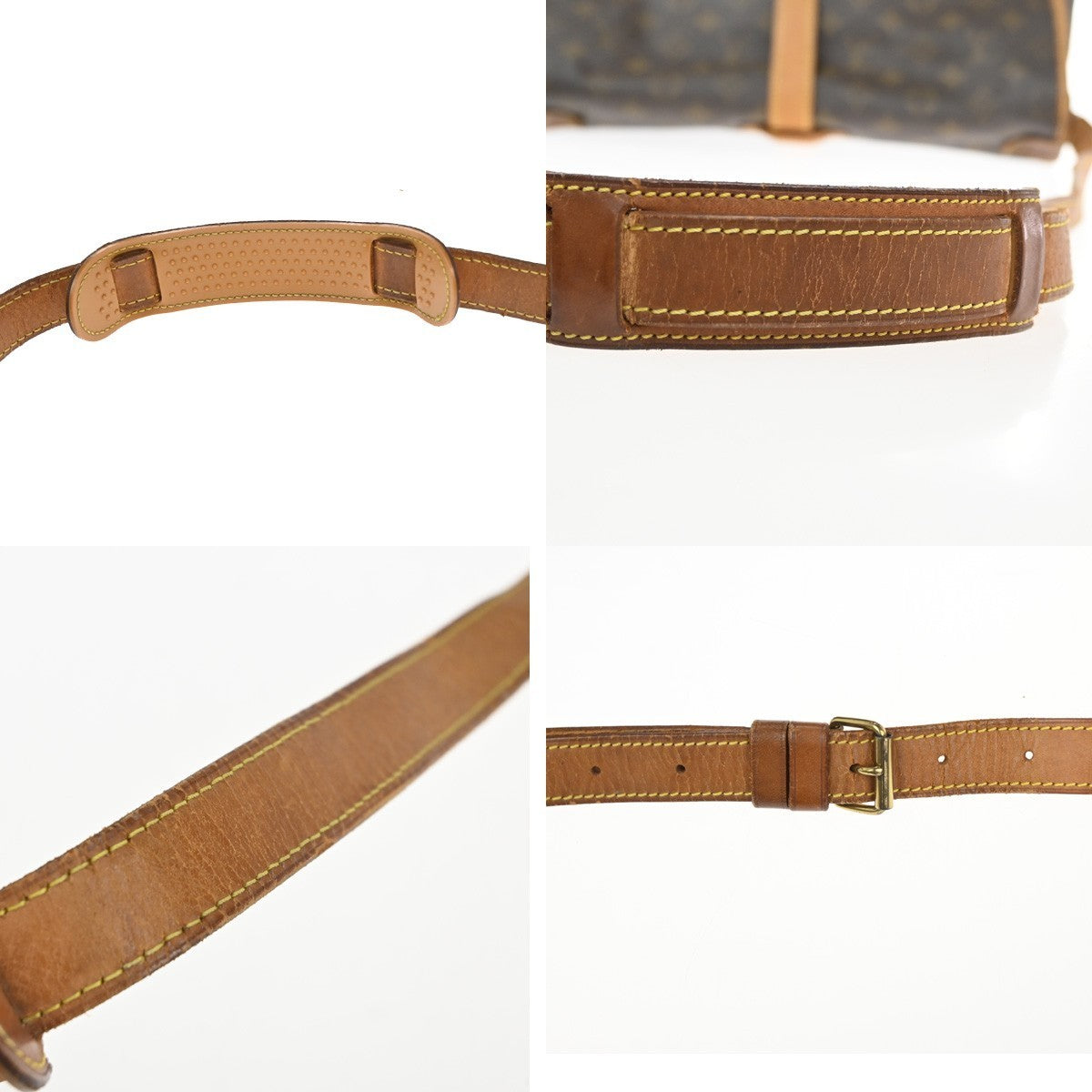 LOUIS VUITTON Saumur 35 Shoulder Bag Monogram Leather BN France M42254 86TA549