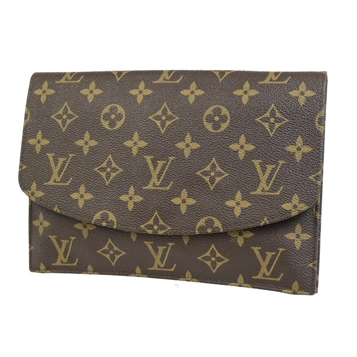 LOUIS VUITTON Pochette Rabat 23 Clutch Hand Bag Monogram Leather M51931 69FB422