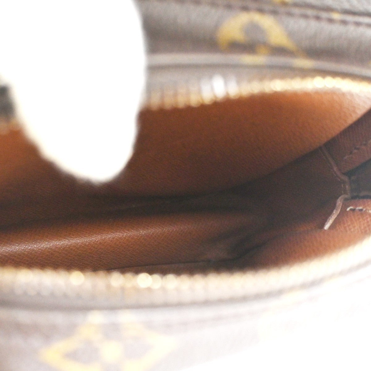LOUIS VUITTON Mini Amazon Shoulder Bag Monogram Leather Brown M45238 31KC520