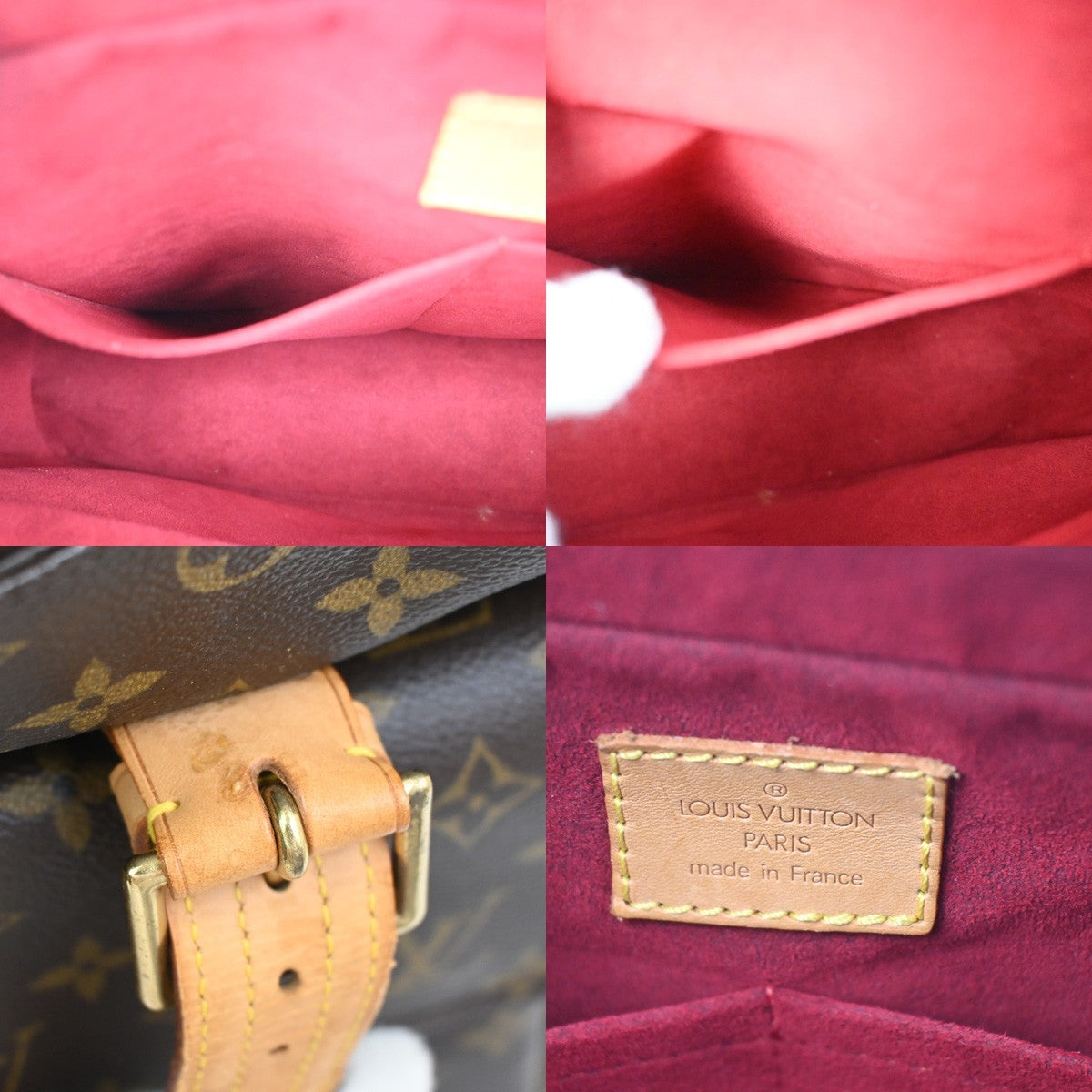 LOUIS VUITTON Multipli Cite Shoulder Bag Monogram Leather Brown M51162 74KC893